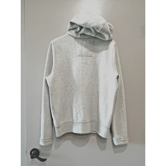 Abercrombie & Fitch Retro Y2k Muscle fit Sherpa Lined heavyweight Hoodie Sz XL - Picture 3 of 13